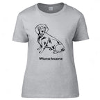 Alpenländische Dachsbracke - Hunderasse T-Shirt-Tierisch-tolle Geschenke-Tierisch-tolle-Geschenke
