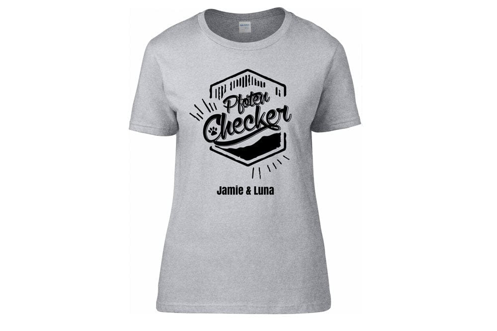 Hundespruch T-Shirt: Pfoten Checker-Tierisch tolle Geschenke-Tierisch-tolle-Geschenke