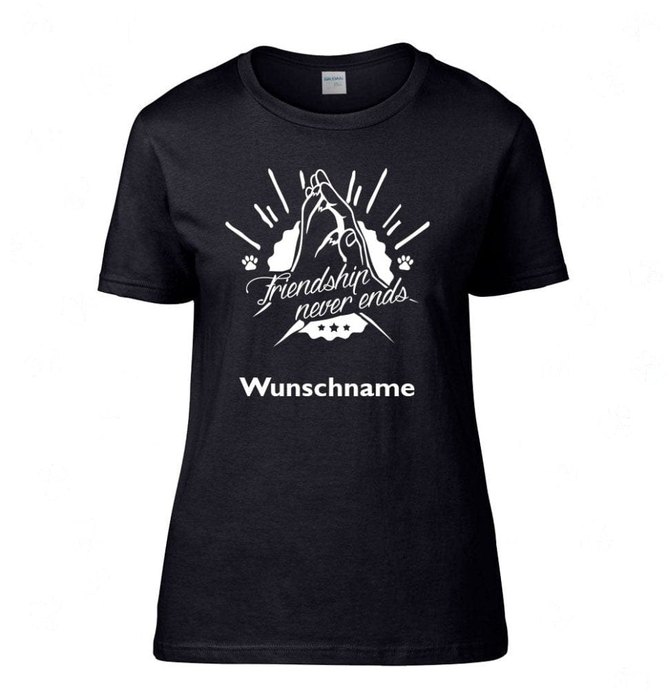 Hundespruch T-Shirt: Friendship-Tierisch tolle Geschenke-Tierisch-tolle-Geschenke