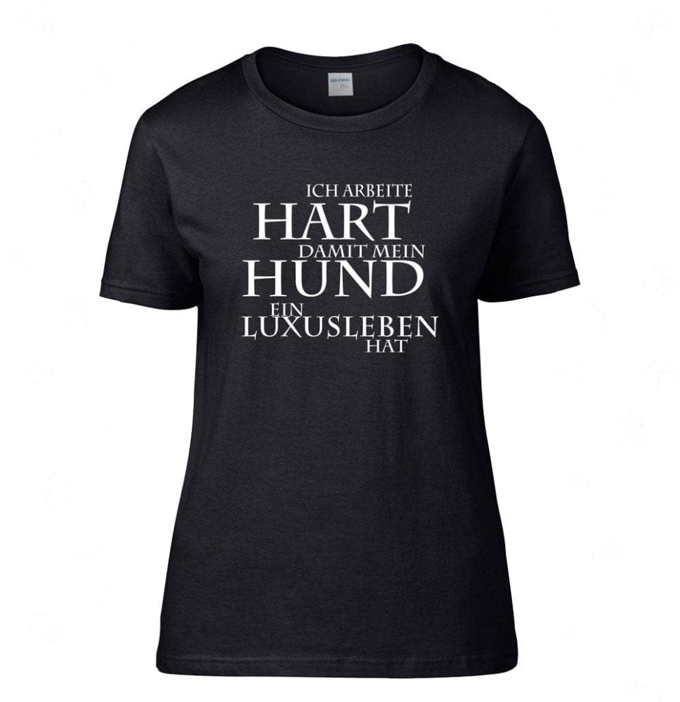 Hundespruch T-Shirt: Ich arbeite hart-Tierisch tolle Geschenke-Tierisch-tolle-Geschenke