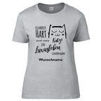 Hundesport T-Shirt Lieblingshund -Ich arbeite hart- Katze 2-Tierisch-tolle Geschenke-Tierisch-tolle-Geschenke