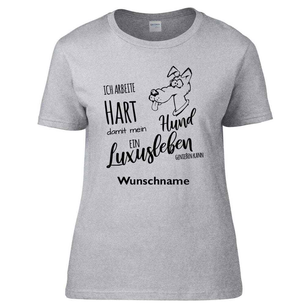 Hundesport T-Shirt Lieblingshund -Ich arbeite hart- Hund 2-Tierisch-tolle Geschenke-Tierisch-tolle-Geschenke
