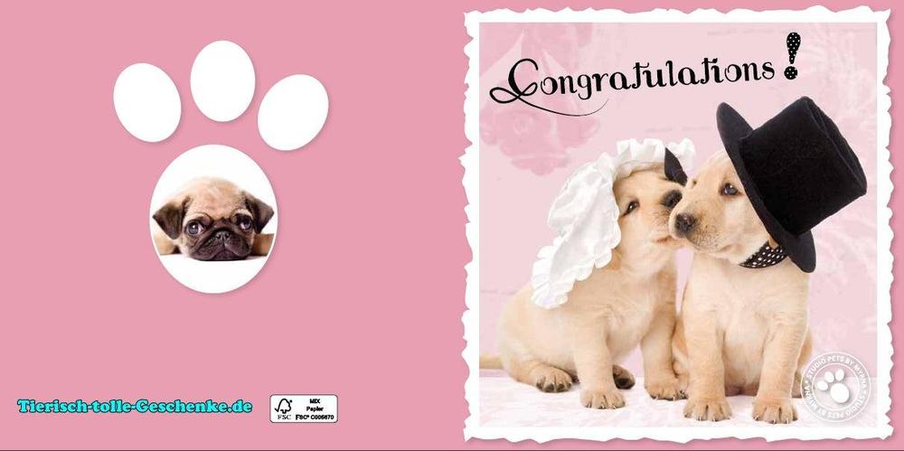 Myrna Grußkarte: Labrador 2-Tierisch tolle Geschenke