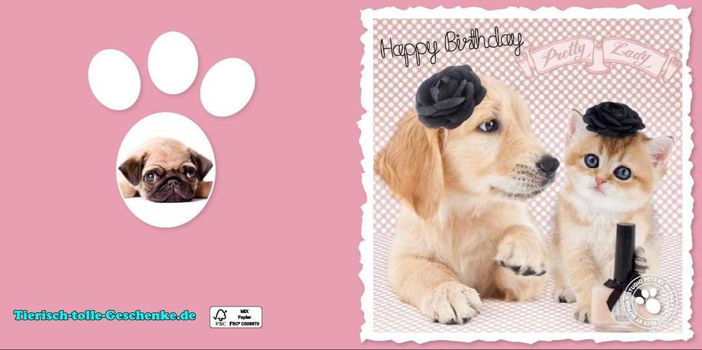 Myrna Grußkarte: Golden Retriever 2-Tierisch tolle Geschenke