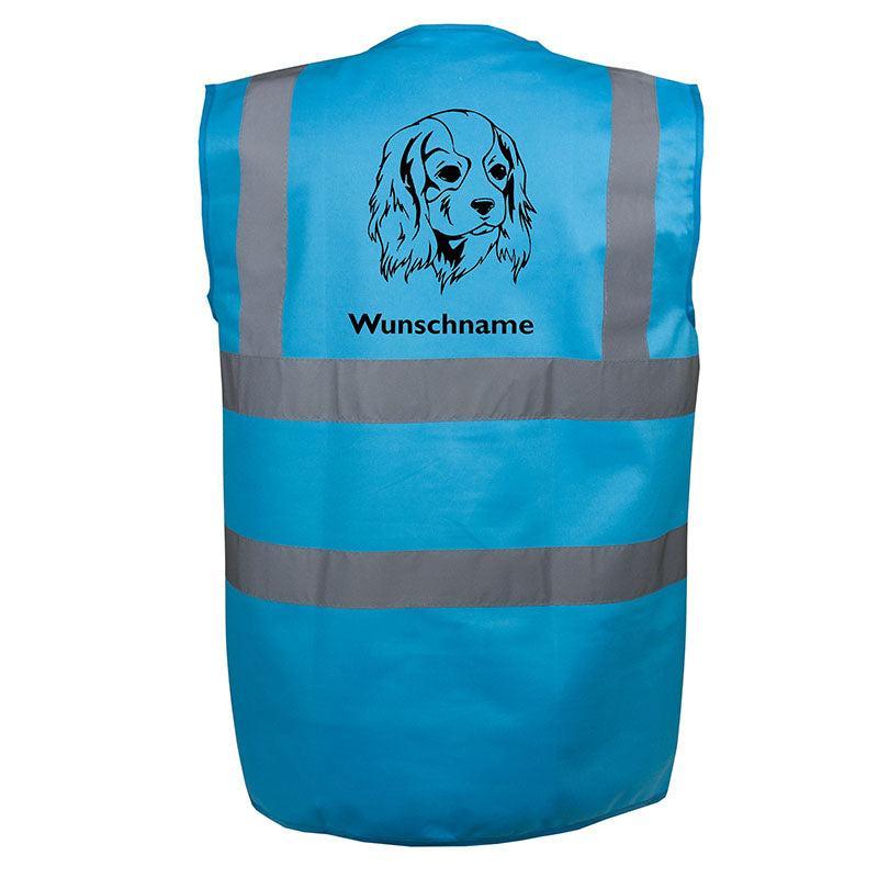 Cavalier King Charles 2 - Hundesport Warnweste Sicherheitsweste mit Hundemotiv-Tierisch-tolle Geschenke-Tierisch-tolle-Geschenke