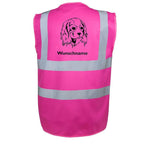 Cavalier King Charles 2 - Hundesport Warnweste Sicherheitsweste mit Hundemotiv-Tierisch-tolle Geschenke-Tierisch-tolle-Geschenke