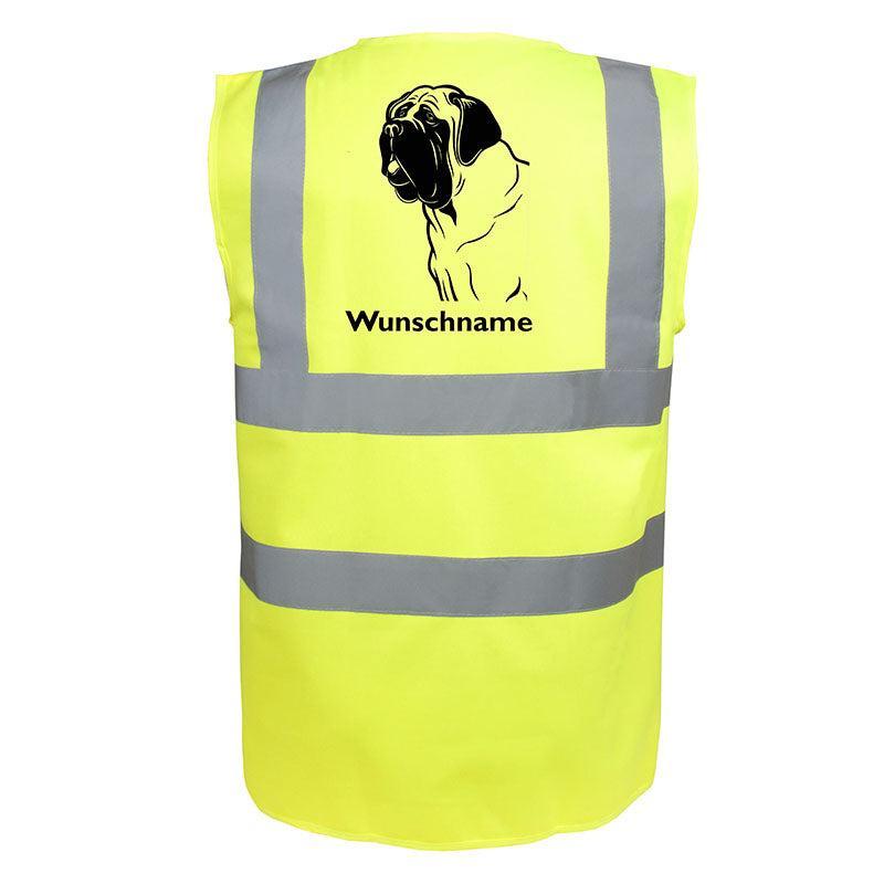 Bullmastiff - Hundesport Warnweste Sicherheitsweste mit Hundemotiv-Tierisch-tolle Geschenke