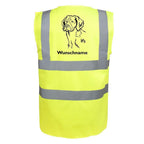 Brittany Dog - Hundesport Warnweste Sicherheitsweste mit Hundemotiv-Tierisch-tolle Geschenke