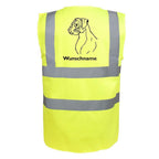 Boxer - Hundesport Warnweste Sicherheitsweste mit Hundemotiv-Tierisch-tolle Geschenke