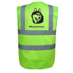 Alaskan Malamute - Hundesport Warnweste Sicherheitsweste mit Hundemotiv-Tierisch-tolle Geschenke-Tierisch-tolle-Geschenke