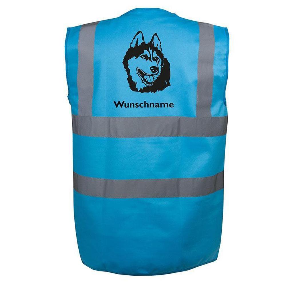 Alaskan Malamute - Hundesport Warnweste Sicherheitsweste mit Hundemotiv-Tierisch-tolle Geschenke-Tierisch-tolle-Geschenke