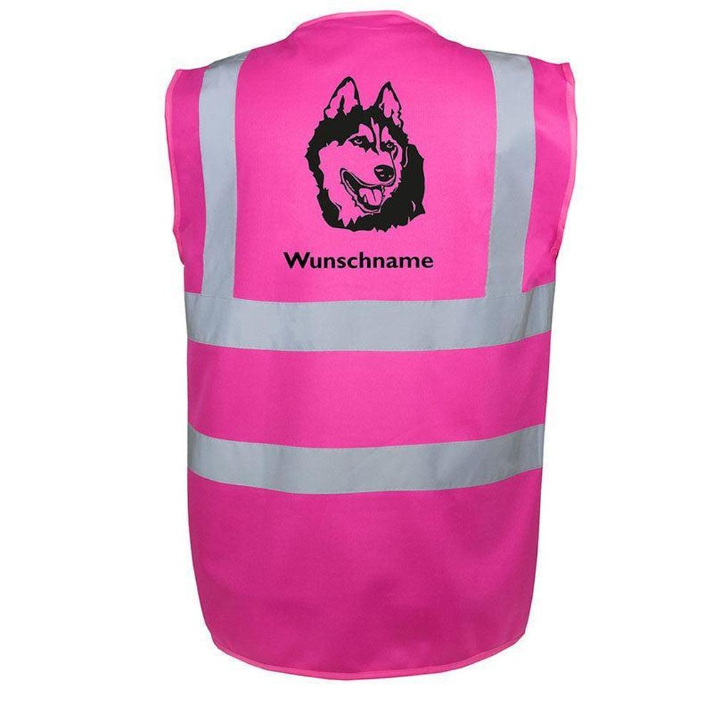 Alaskan Malamute - Hundesport Warnweste Sicherheitsweste mit Hundemotiv-Tierisch-tolle Geschenke-Tierisch-tolle-Geschenke
