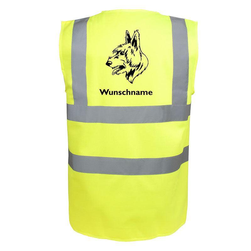 Bouvier des Flandres - Hundesport Warnweste Sicherheitsweste mit Hundemotiv-Tierisch-tolle Geschenke