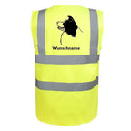 Border Collie 2 - Hundesport Warnweste Sicherheitsweste mit Hundemotiv-Tierisch-tolle Geschenke