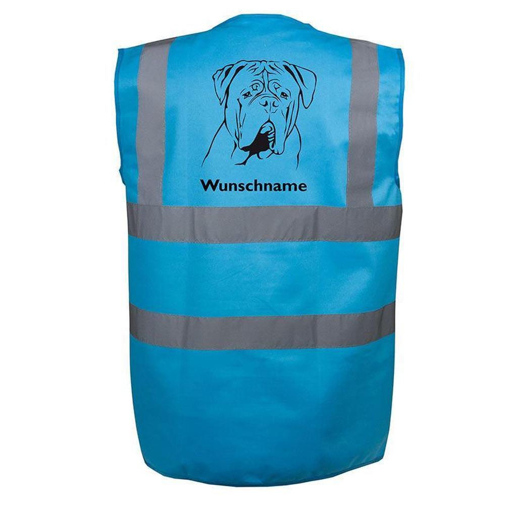 Bordeauxdogge - Hundesport Warnweste Sicherheitsweste mit Hundemotiv-Tierisch-tolle Geschenke-Tierisch-tolle-Geschenke