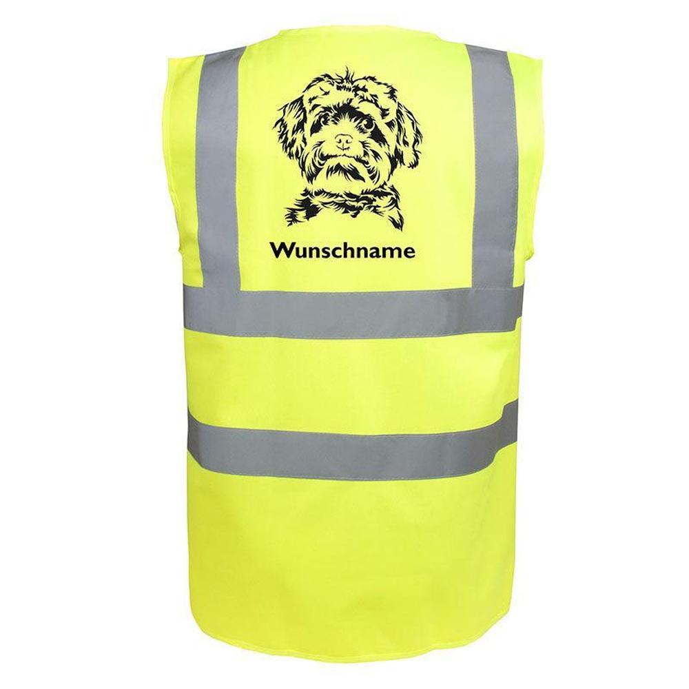 Bolonka Zwetna - Hundesport Warnweste Sicherheitsweste mit Hundemotiv-Tierisch-tolle Geschenke