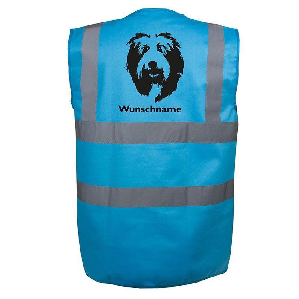 Bobtail - Hundesport Warnweste Sicherheitsweste mit Hundemotiv-Tierisch-tolle Geschenke-Tierisch-tolle-Geschenke