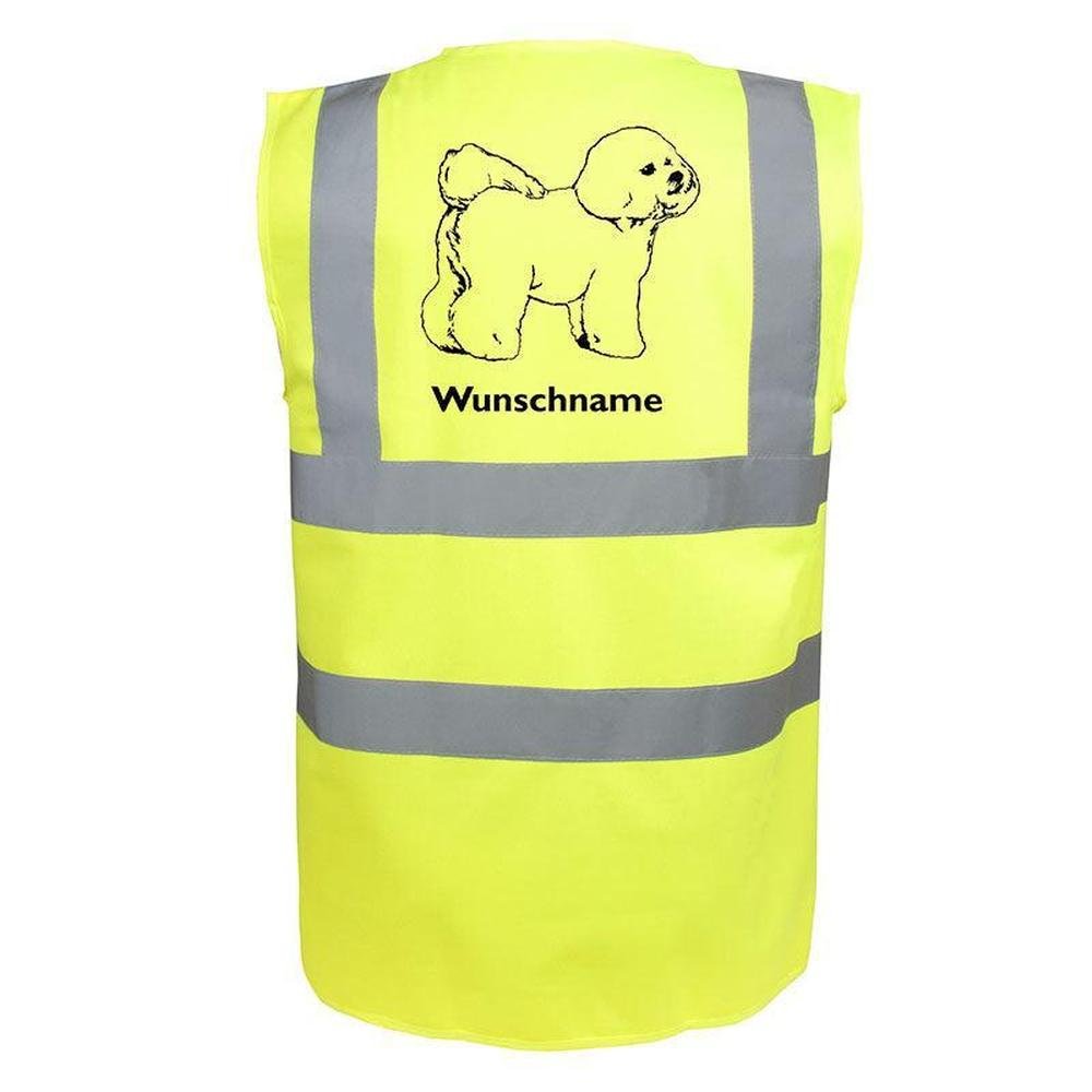 Bichon Frisé - Hundesport Warnweste Sicherheitsweste mit Hundemotiv-Tierisch-tolle Geschenke