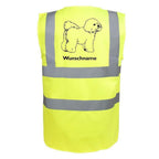 Bichon Frisé - Hundesport Warnweste Sicherheitsweste mit Hundemotiv-Tierisch-tolle Geschenke