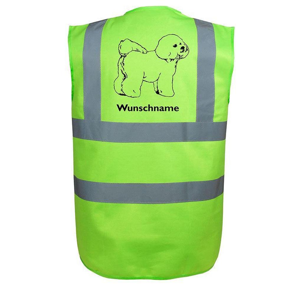 Bichon Frisé - Hundesport Warnweste Sicherheitsweste mit Hundemotiv-Tierisch-tolle Geschenke-Tierisch-tolle-Geschenke