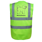 Bichon Frisé - Hundesport Warnweste Sicherheitsweste mit Hundemotiv-Tierisch-tolle Geschenke-Tierisch-tolle-Geschenke