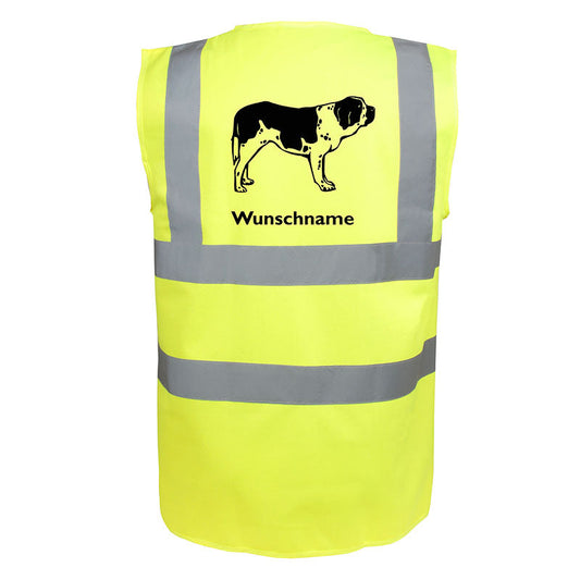 Bernhadiner 3 - Hundesport Warnweste Sicherheitsweste mit Hundemotiv-Tierisch-tolle Geschenke-Tierisch-tolle-Geschenke