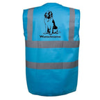 Bernhadiner 2 - Hundesport Warnweste Sicherheitsweste mit Hundemotiv-Tierisch-tolle Geschenke-Tierisch-tolle-Geschenke