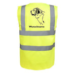 Bernhadiner - Hundesport Warnweste Sicherheitsweste mit Hundemotiv-Tierisch-tolle Geschenke