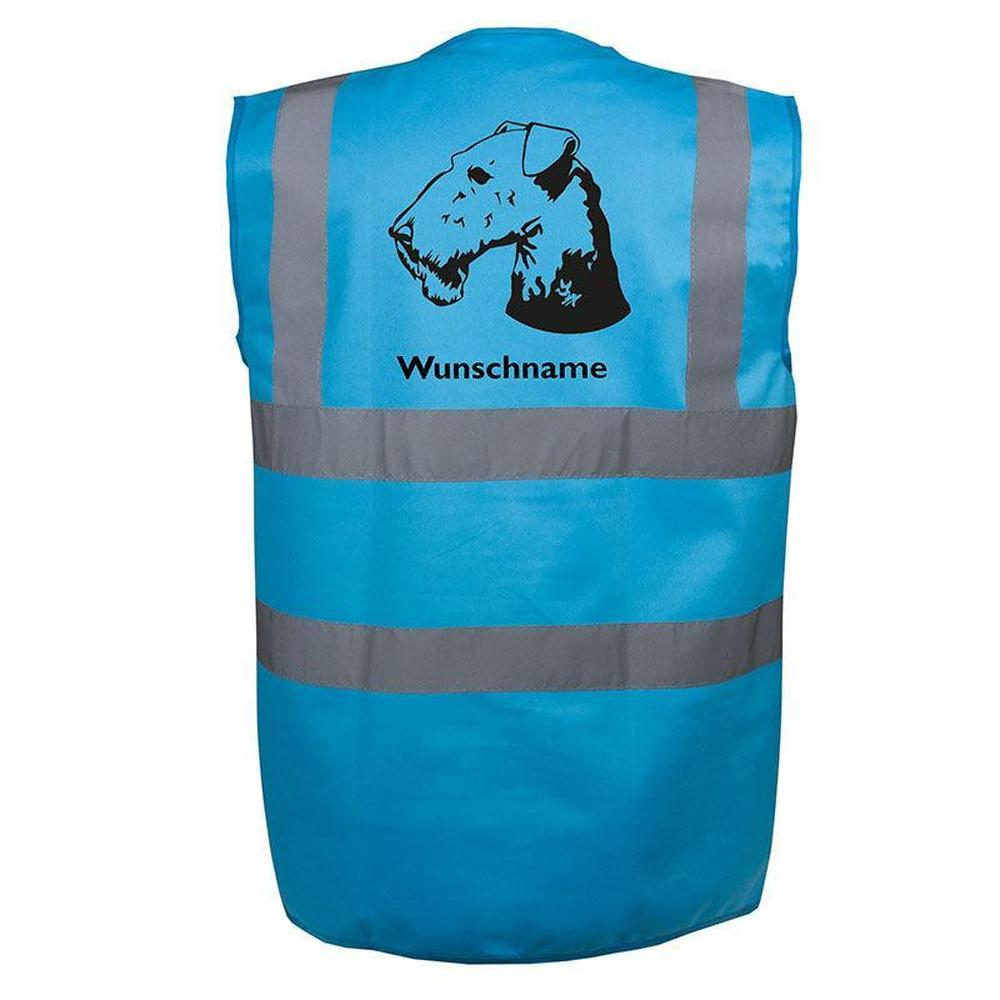 Airedale Terrier 2 - Hundesport Warnweste Sicherheitsweste mit Hundemotiv-Tierisch-tolle Geschenke-Tierisch-tolle-Geschenke