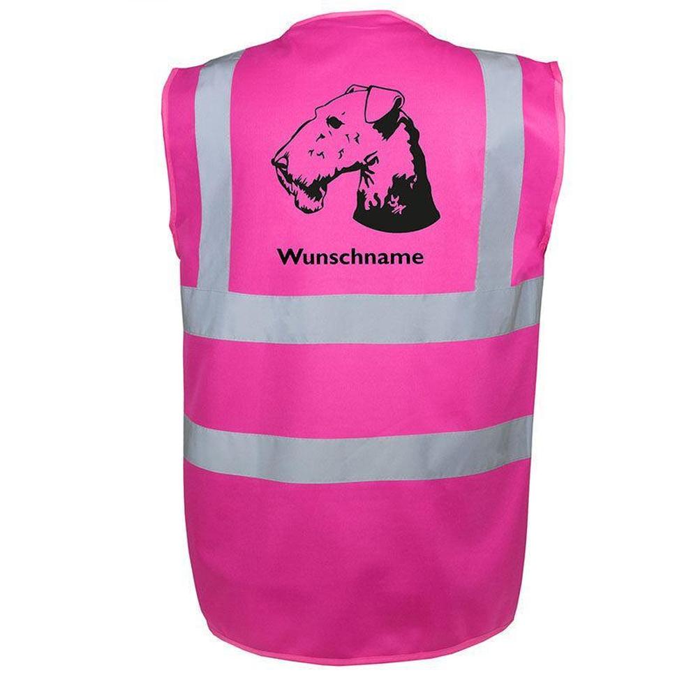 Airedale Terrier 2 - Hundesport Warnweste Sicherheitsweste mit Hundemotiv-Tierisch-tolle Geschenke-Tierisch-tolle-Geschenke