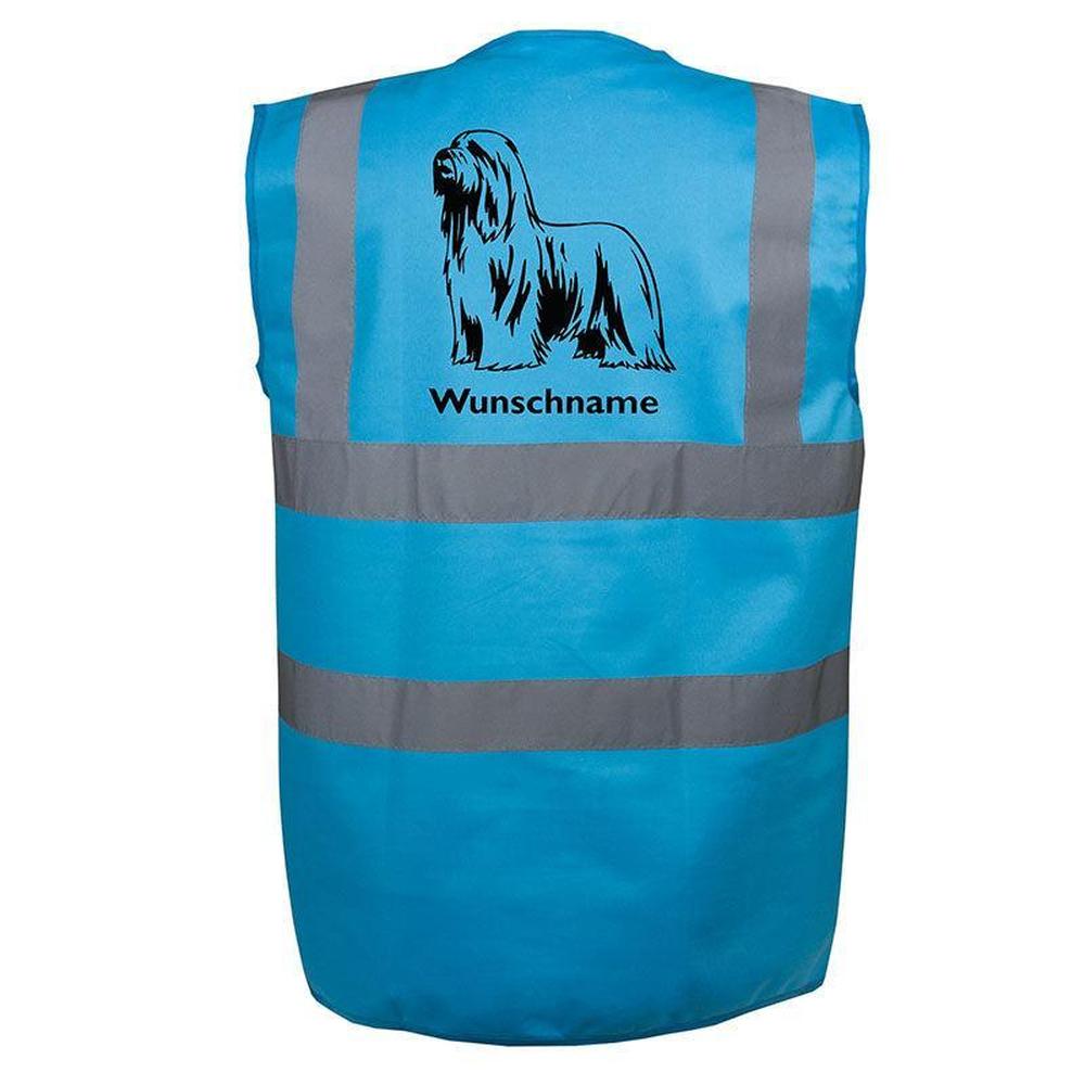 Bearded Collie - Hundesport Warnweste Sicherheitsweste mit Hundemotiv-Tierisch-tolle Geschenke-Tierisch-tolle-Geschenke