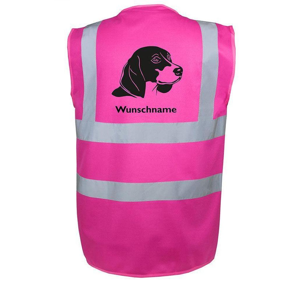 Beagle 6 - Hundesport Warnweste Sicherheitsweste mit Hundemotiv-Tierisch-tolle Geschenke-Tierisch-tolle-Geschenke