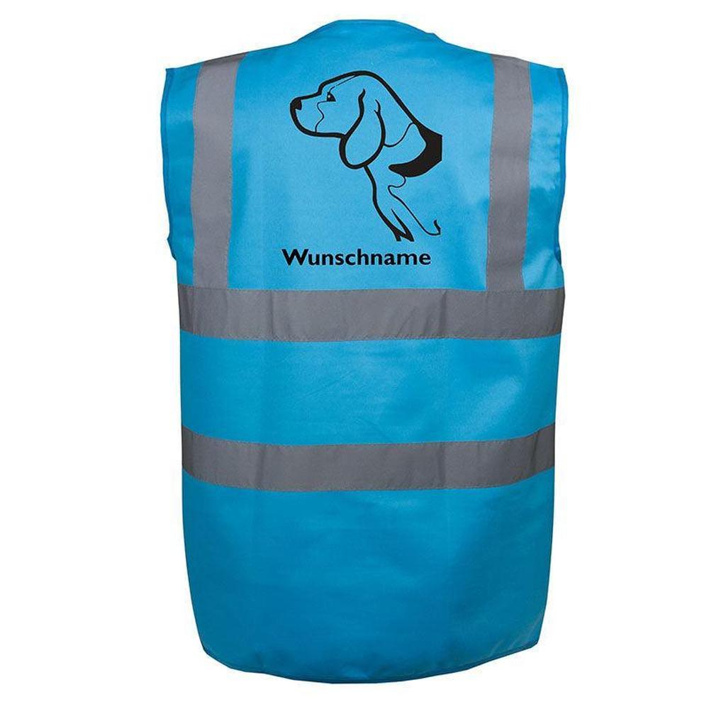 Beagle 4 - Hundesport Warnweste Sicherheitsweste mit Hundemotiv-Tierisch-tolle Geschenke-Tierisch-tolle-Geschenke