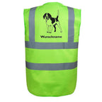 Beagle 3 - Hundesport Warnweste Sicherheitsweste mit Hundemotiv-Tierisch-tolle Geschenke-Tierisch-tolle-Geschenke