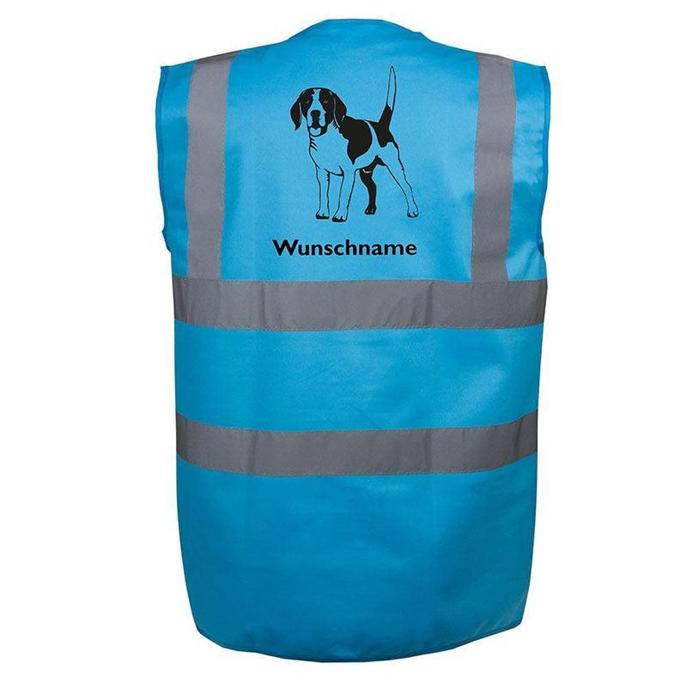 Beagle 3 - Hundesport Warnweste Sicherheitsweste mit Hundemotiv-Tierisch-tolle Geschenke-Tierisch-tolle-Geschenke