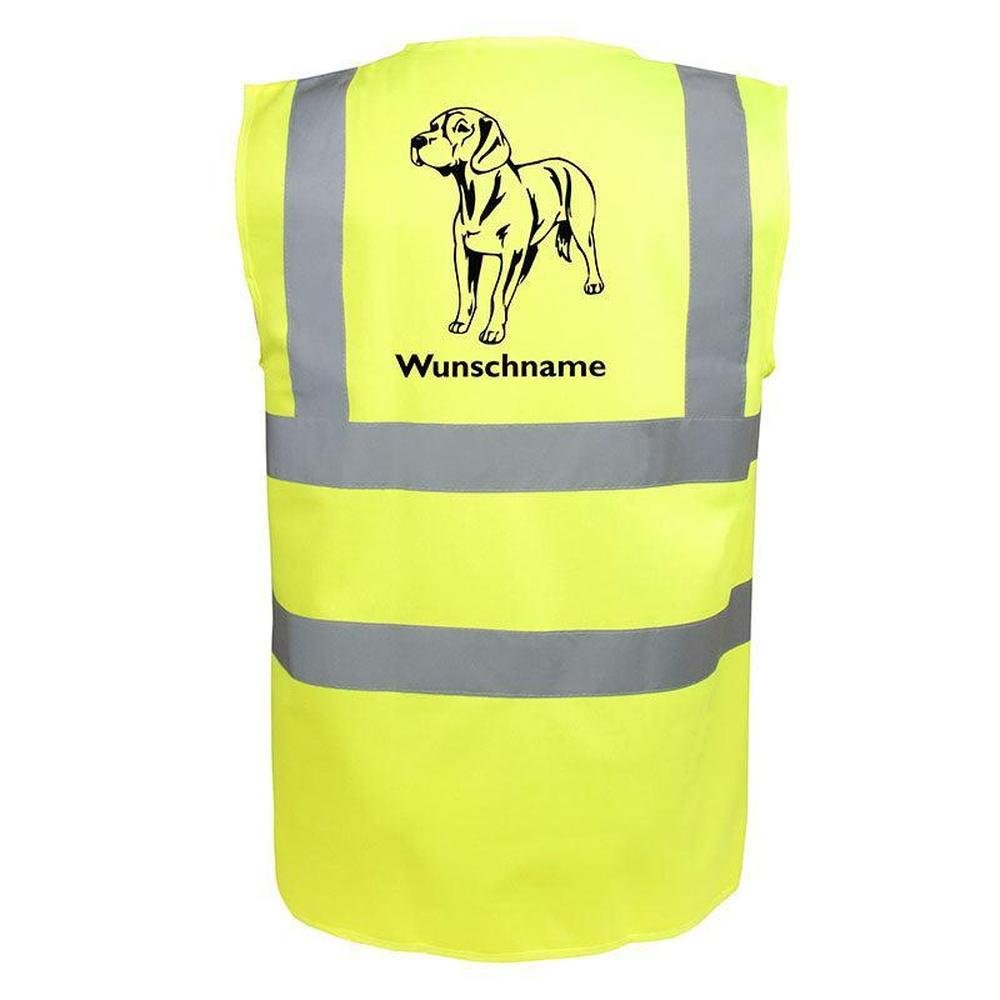 Bayerischer Gebirgsschweißhund - Hundesport Warnweste Sicherheitsweste mit Hundemotiv-Tierisch-tolle Geschenke