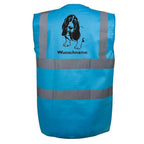Basset Hound 3 - Hundesport Warnweste Sicherheitsweste mit Hundemotiv-Tierisch-tolle Geschenke-Tierisch-tolle-Geschenke