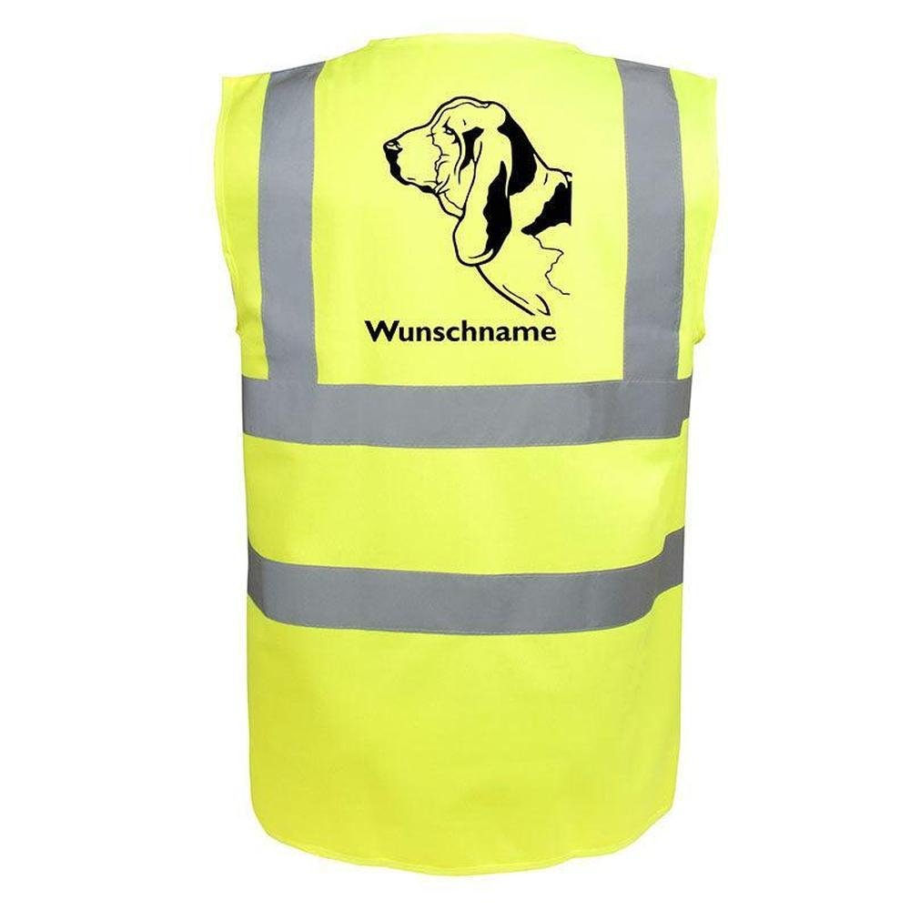 Basset - Hundesport Warnweste Sicherheitsweste mit Hundemotiv-Tierisch-tolle Geschenke