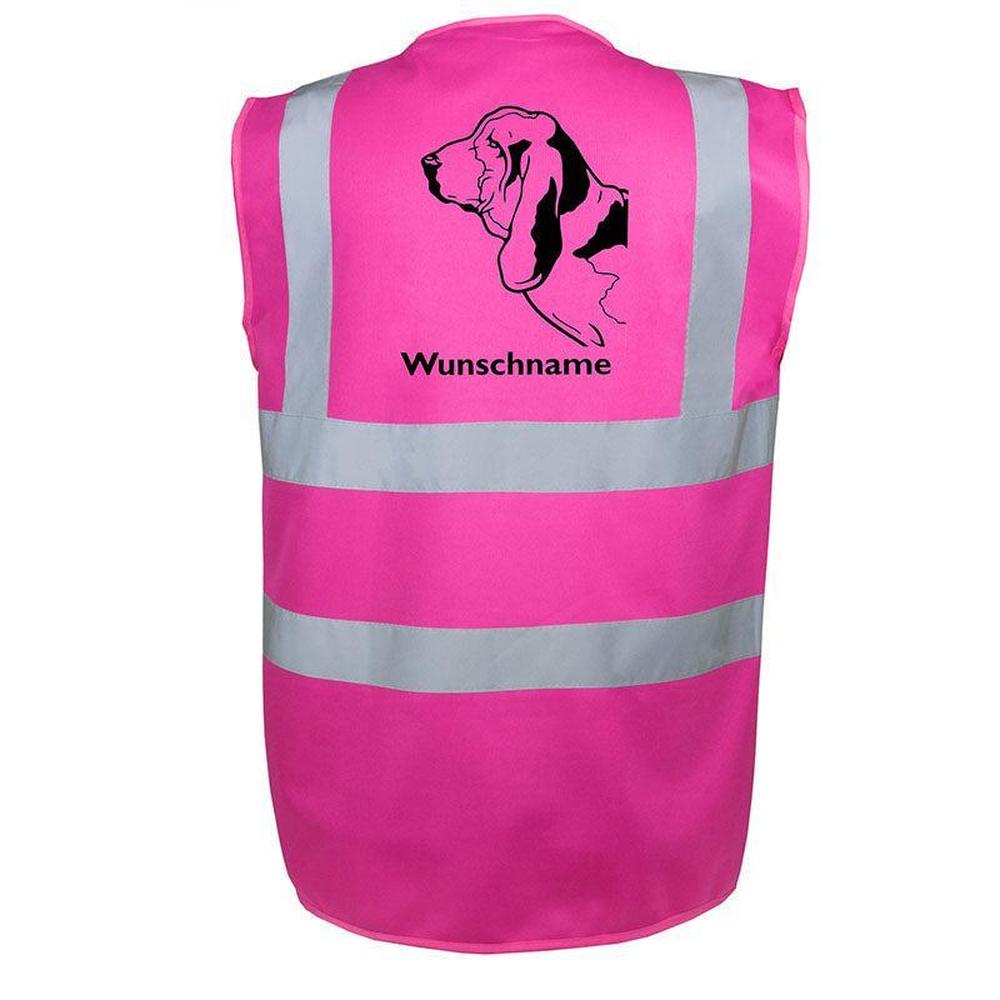 Basset - Hundesport Warnweste Sicherheitsweste mit Hundemotiv-Tierisch-tolle Geschenke-Tierisch-tolle-Geschenke