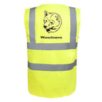 Shiba Inu 2 - Hundesport Warnweste Sicherheitsweste mit Hundemotiv-Tierisch-tolle Geschenke