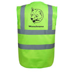 Shiba Inu 2 - Hundesport Warnweste Sicherheitsweste mit Hundemotiv-Tierisch-tolle Geschenke-Tierisch-tolle-Geschenke