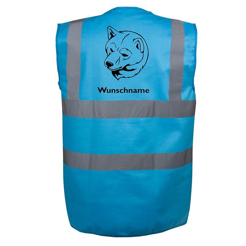 Shiba Inu 2 - Hundesport Warnweste Sicherheitsweste mit Hundemotiv-Tierisch-tolle Geschenke-Tierisch-tolle-Geschenke