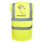 Shiba Inu - Hundesport Warnweste Sicherheitsweste mit Hundemotiv-Tierisch-tolle Geschenke