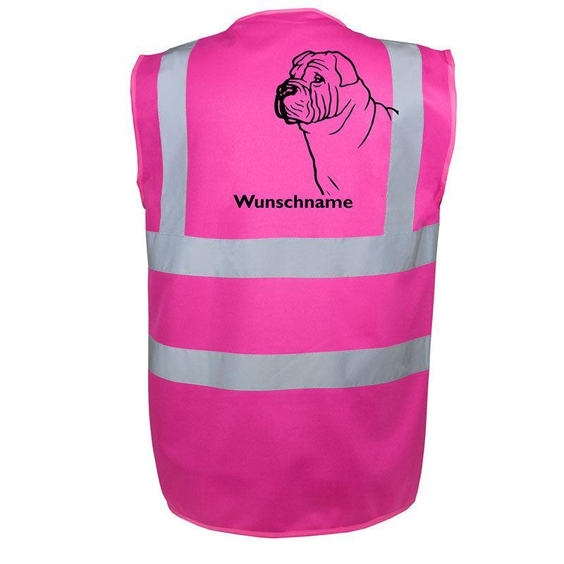 Shar Pei - Hundesport Warnweste Sicherheitsweste mit Hundemotiv-Tierisch-tolle Geschenke-Tierisch-tolle-Geschenke