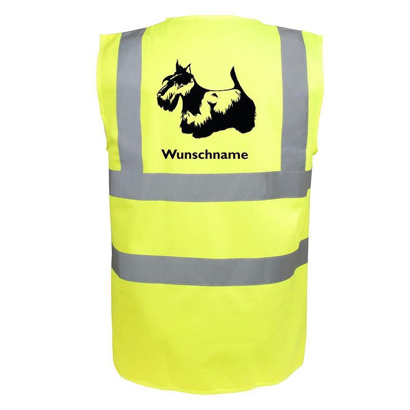 Scottish Terrier 5 - Hundesport Warnweste Sicherheitsweste mit Hundemotiv-Tierisch-tolle Geschenke
