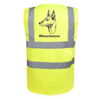 Basenji - Hundesport Warnweste Sicherheitsweste mit Hundemotiv-Tierisch-tolle Geschenke