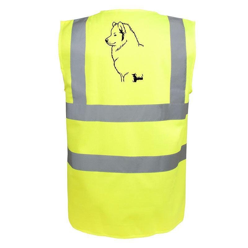 Samojede - Hundesport Warnweste Sicherheitsweste mit Hundemotiv-Tierisch-tolle Geschenke