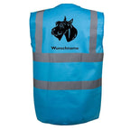 Riesenschnauzer - Hundesport Warnweste Sicherheitsweste mit Hundemotiv-Tierisch-tolle Geschenke-Tierisch-tolle-Geschenke