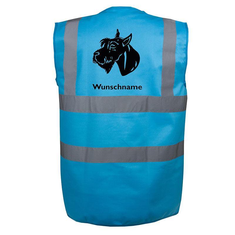 Riesenschnauzer - Hundesport Warnweste Sicherheitsweste mit Hundemotiv-Tierisch-tolle Geschenke-Tierisch-tolle-Geschenke