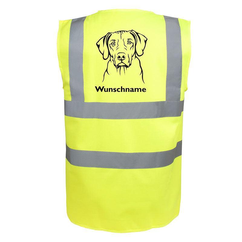 Rhodesian Ridgeback 2 - Hundesport Warnweste Sicherheitsweste mit Hundemotiv-Tierisch-tolle Geschenke
